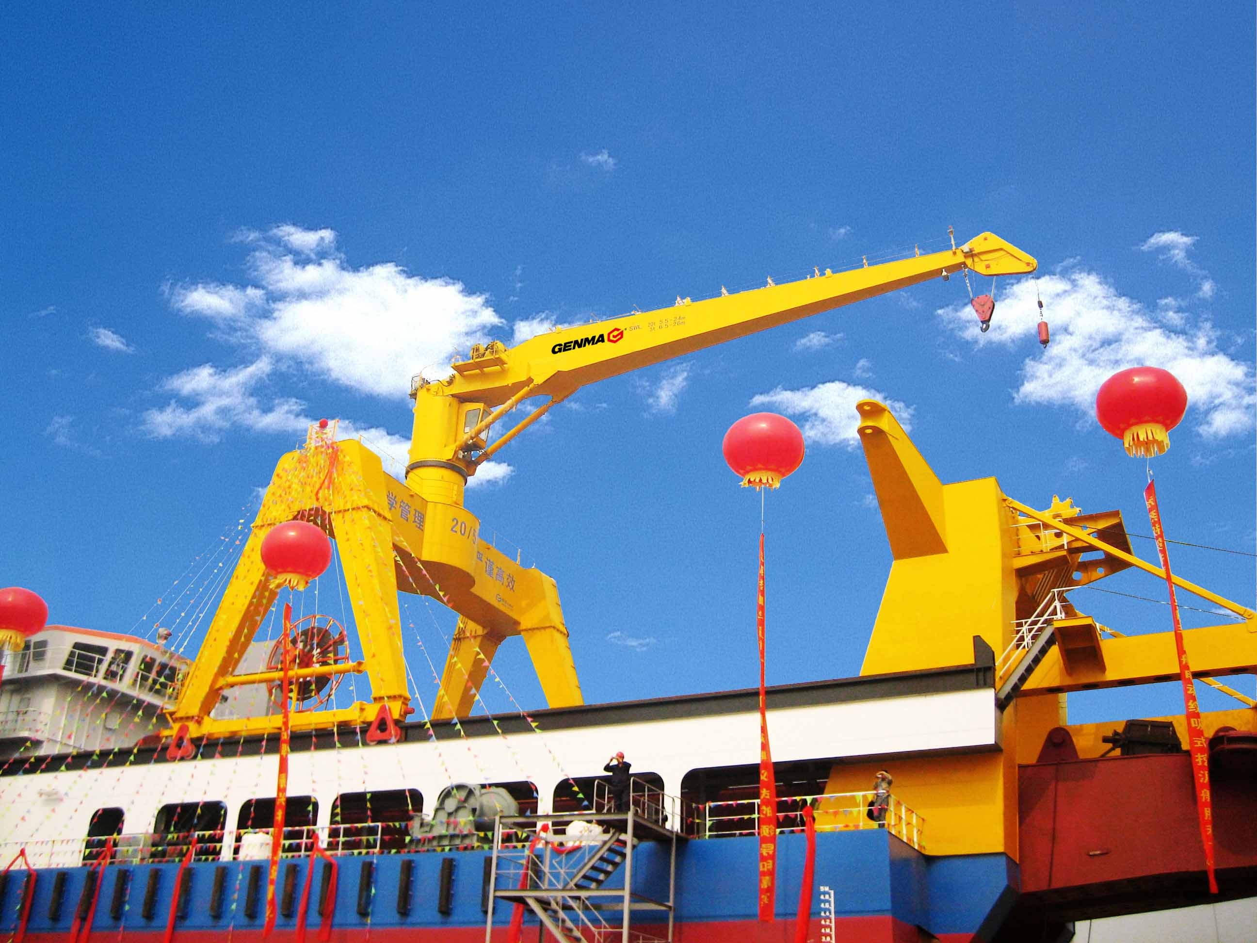 Cẩu TCC/FCC (Travelling Cargo Crane / Fixed Cargo Crane)